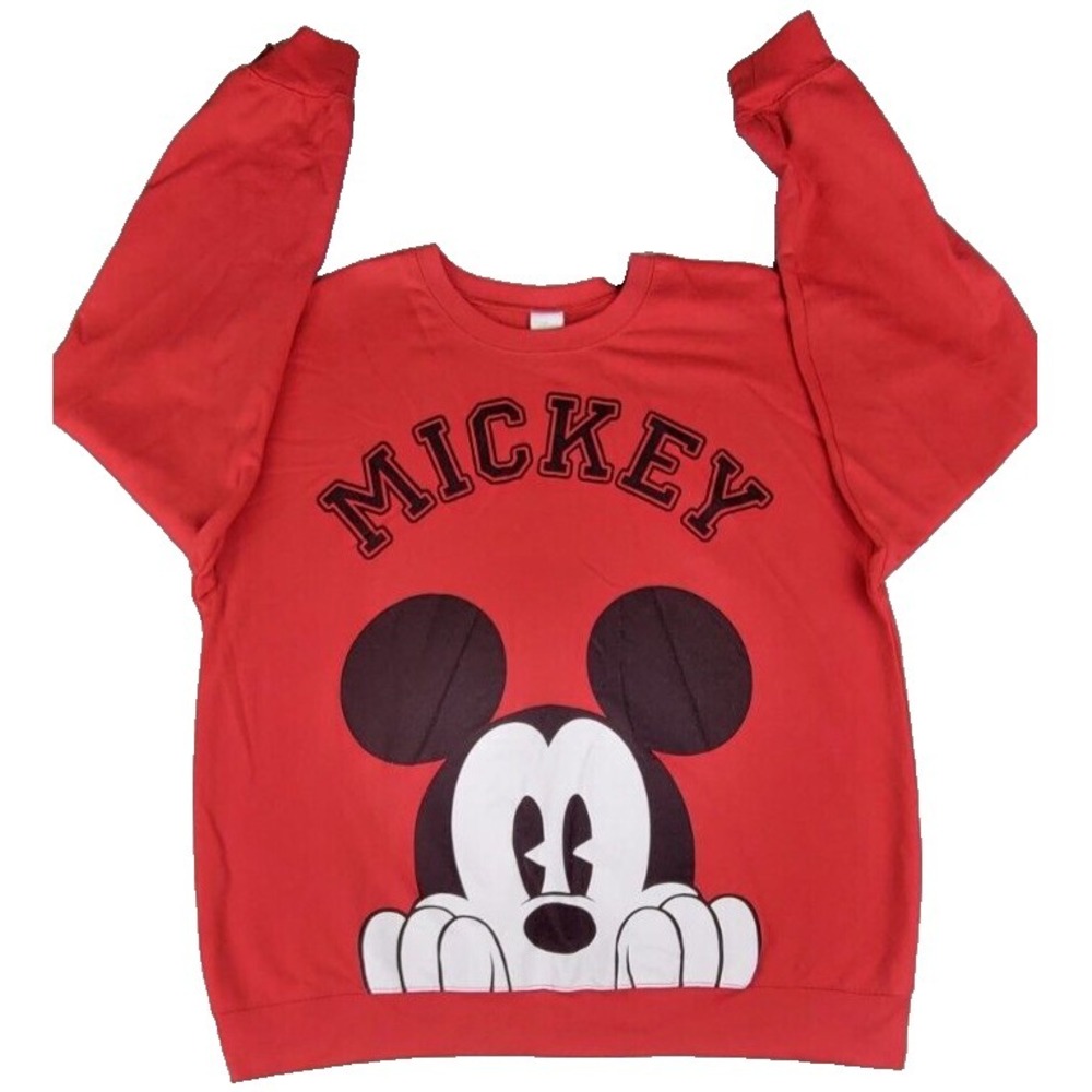 Disney‎ Sweater Mickey Mouse  Red Size XXL (19)